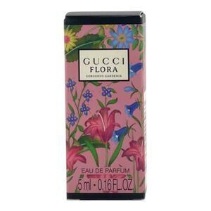 Gucci Flora Gorgeous Gardenia Eau de Parfum Mini Travel Size 5ml 0.16oz